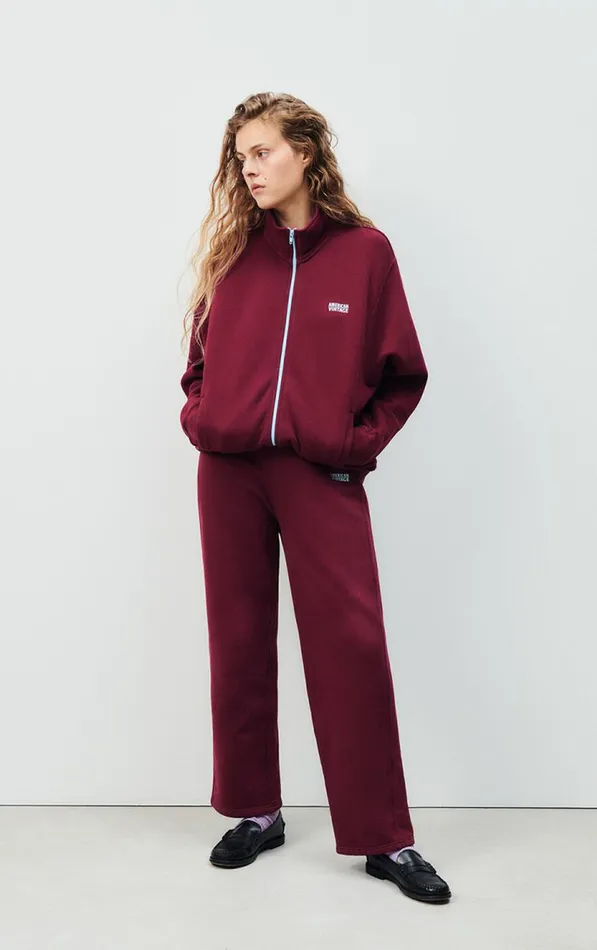Sweatshirt Izubird Vintage Burgundy Women American Vintage Sweatshirts Sweatshirt Izubird Vintage Burgundy Women American Vintage Sweatshirts