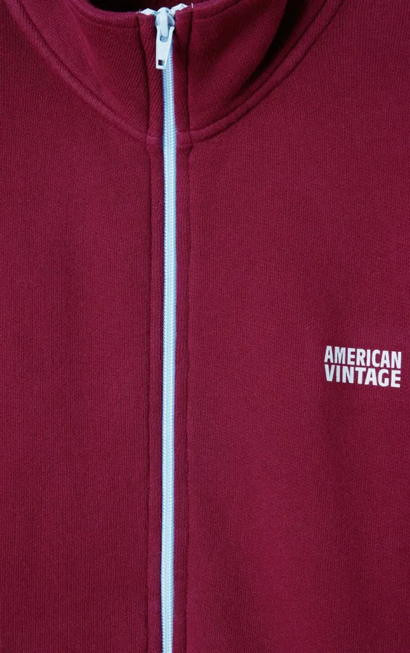 Sweatshirt Izubird Vintage Burgundy Women American Vintage Sweatshirts Sweatshirt Izubird Vintage Burgundy Women American Vintage Sweatshirts