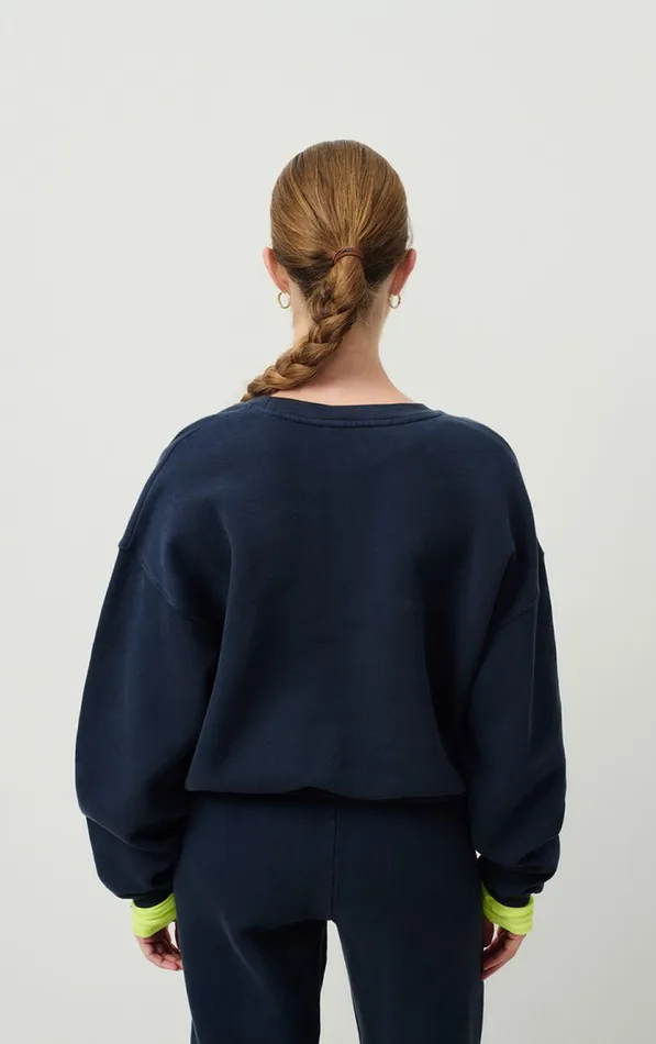 Sweatshirt Izubird Vintage Navy Women American Vintage Sweatshirts Sweatshirt Izubird Vintage Navy Women American Vintage Sweatshirts
