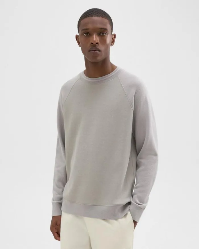 Sweatshirts Hoodies Men Theory ScubaWool Combo Sweatshirt Calcite