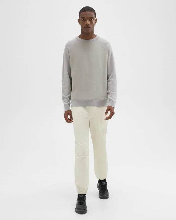 Sweatshirts Hoodies Men Theory ScubaWool Combo Sweatshirt Calcite