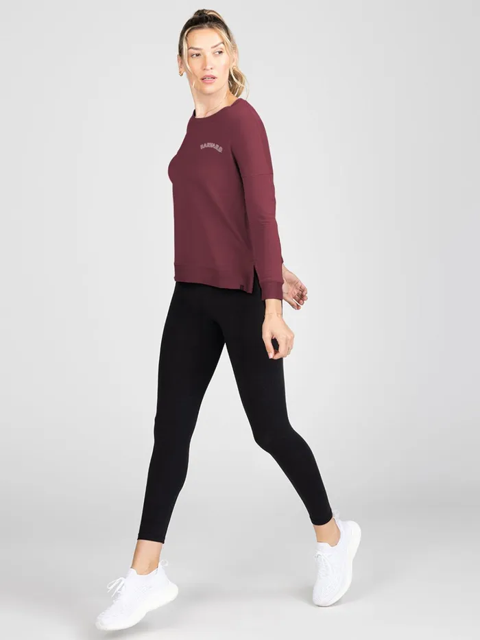 Sweatshirts Hoodies Women Tasc Performance Riverwalk Sweatshirt 8211 Harvard