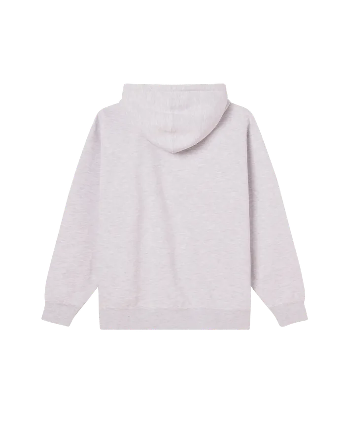 SWEATSHIRTS Men OBEY Clothing EST WORKS EYES ZIP HOOD Ash Grey