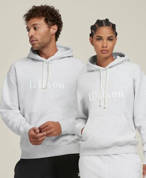 Sweatshirts Women Wilson Wilson America Hoodie Cloud Heather
