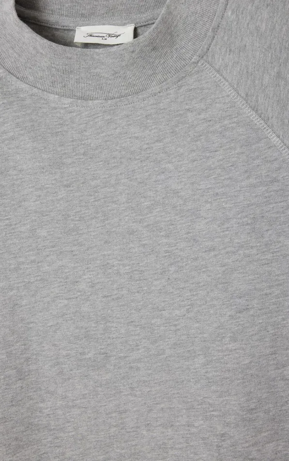 TShirt Fazy Heather Grey Men American Vintage Long Sleeve TShirts TShirt Fazy Heather Grey Men American Vintage Long Sleeve TShirts