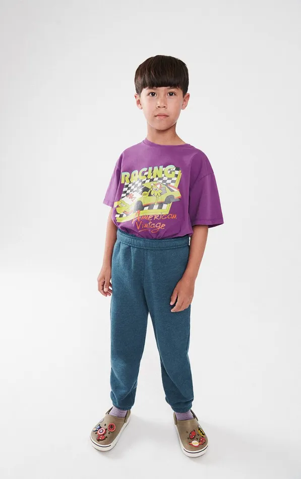 TShirt Fizvalley Vintage Fig Kids American Vintage Short Sleeve TShirts