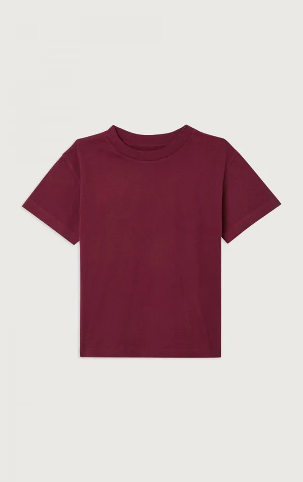 TShirt Gamipy Vintage Burgundy Kids American Vintage Short Sleeve TShirts TShirt Gamipy Vintage Burgundy Kids American Vintage Short Sleeve TShirts