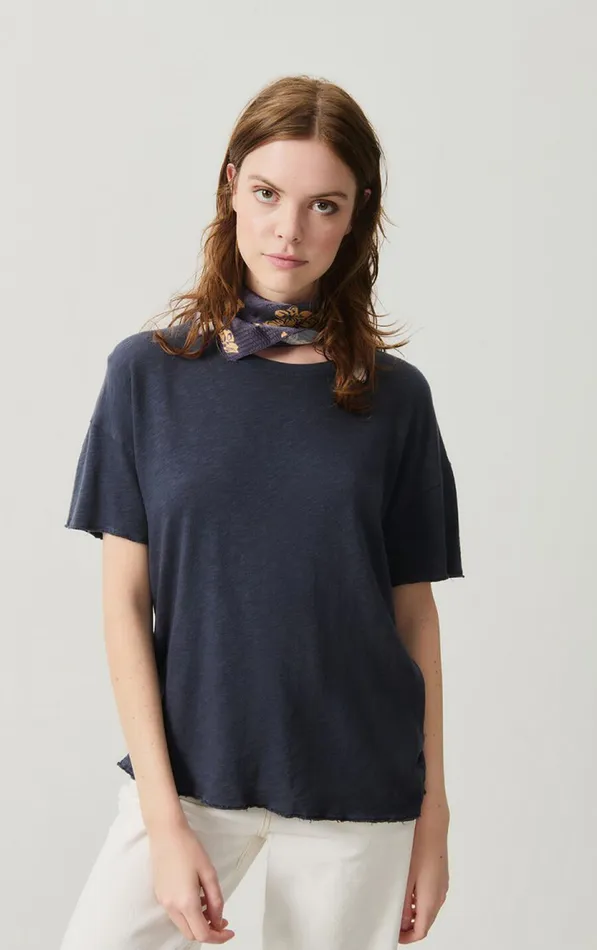 TShirt Sonoma Navy Blue Vintage Women American Vintage Short Sleeve TShirts