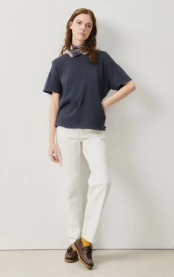 TShirt Sonoma Navy Blue Vintage Women American Vintage Short Sleeve TShirts TShirt Sonoma Navy Blue Vintage Women American Vintage Short Sleeve TShirts