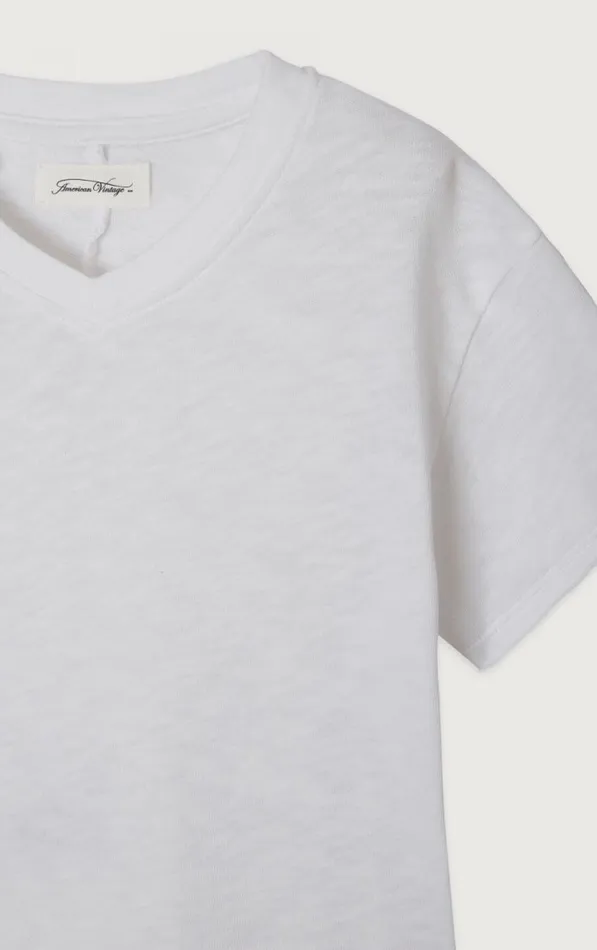 TShirt Sonoma White Kids American Vintage Short Sleeve TShirts