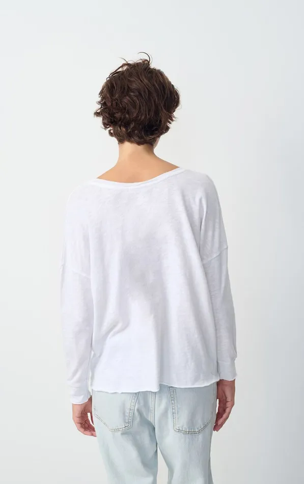TShirt Sonoma White Women American Vintage Long Sleeve TShirts TShirt Sonoma White Women American Vintage Long Sleeve TShirts