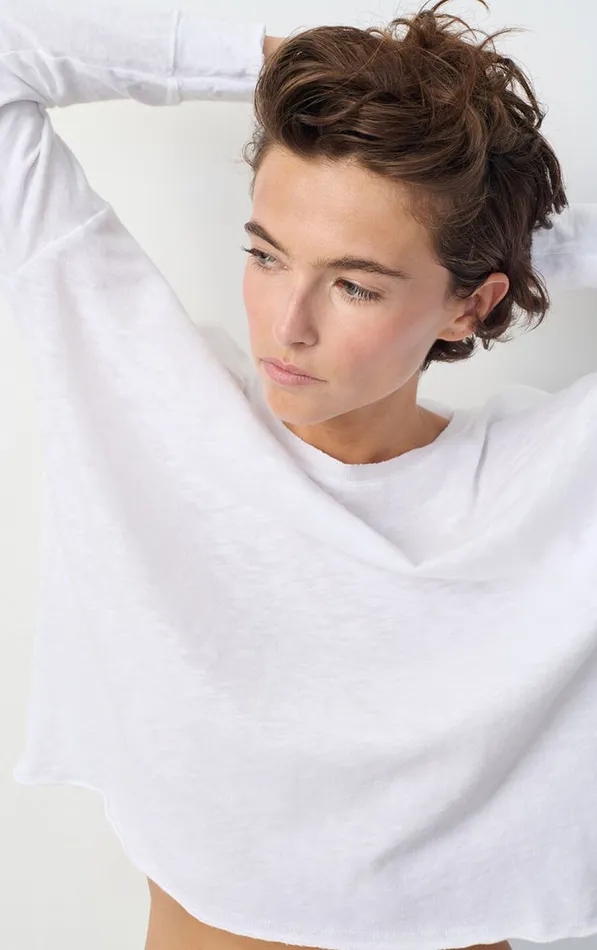 TShirt Sonoma White Women American Vintage Long Sleeve TShirts TShirt Sonoma White Women American Vintage Long Sleeve TShirts