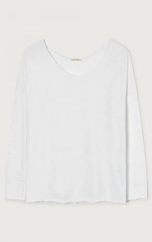 TShirt Sonoma White Women American Vintage Long Sleeve TShirts TShirt Sonoma White Women American Vintage Long Sleeve TShirts