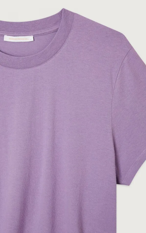 TShirt Ypawood Amethyst Melange Women American Vintage Short Sleeve TShirts TShirt Ypawood Amethyst Melange Women American Vintage Short Sleeve TShirts