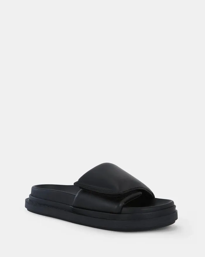 TARONGA BLACK Sandals Women Slides NOVO Shoes