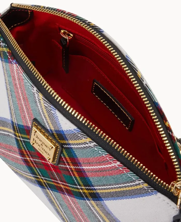 Tartan Penny Crossbody White Woman Dooney and Bourke Crossbodies