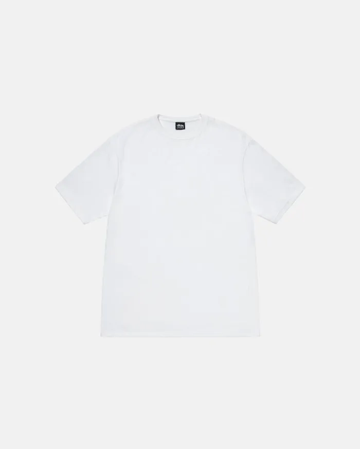 Tees MenWomen Stussy BUANA STOCK TEE White