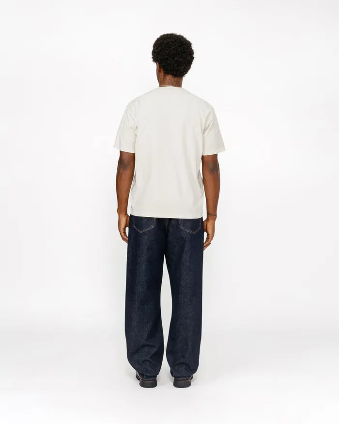 Tees MenWomen Stussy LAZY TEE Bone