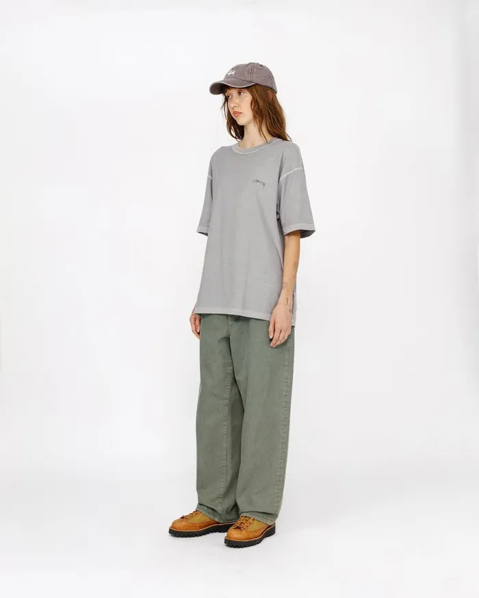 Tees MenWomen Stussy LAZY TEE Grey
