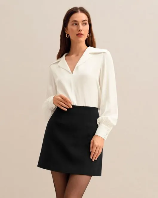 The Cervina Blouse Women Blouses Lilysilk Shirts