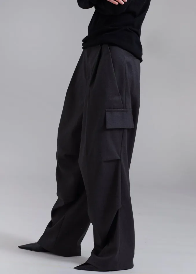 The Frankie Shop Bottoms Flint Cargo Pants 8211 Grey 8211 WomenMen