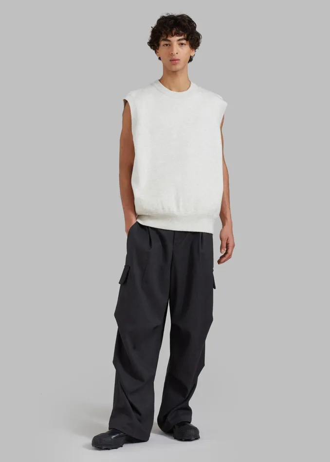 The Frankie Shop Bottoms Flint Cargo Pants 8211 Grey 8211 WomenMen
