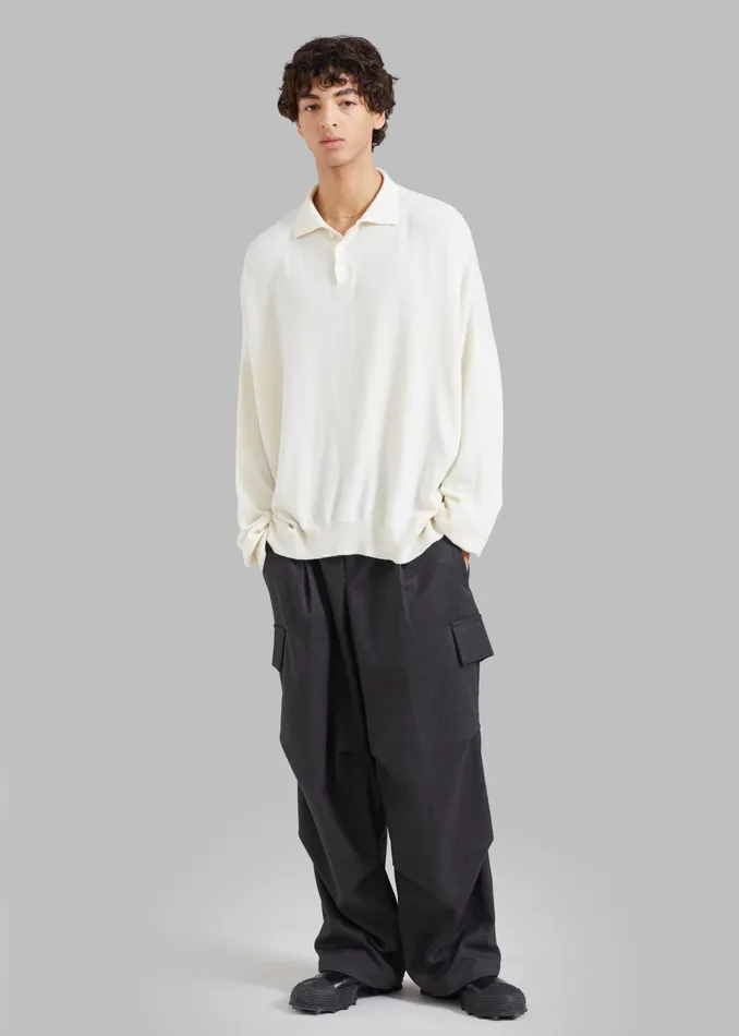 The Frankie Shop Bottoms Flint Cargo Pants 8211 Grey 8211 WomenMen