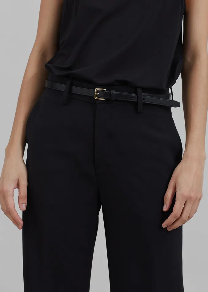 The Frankie Shop Bottoms Katie Flared Pants 8211 Black 8211 Women