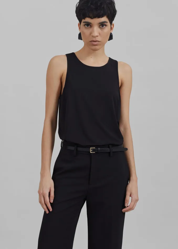 The Frankie Shop Bottoms Katie Flared Pants 8211 Black 8211 Women