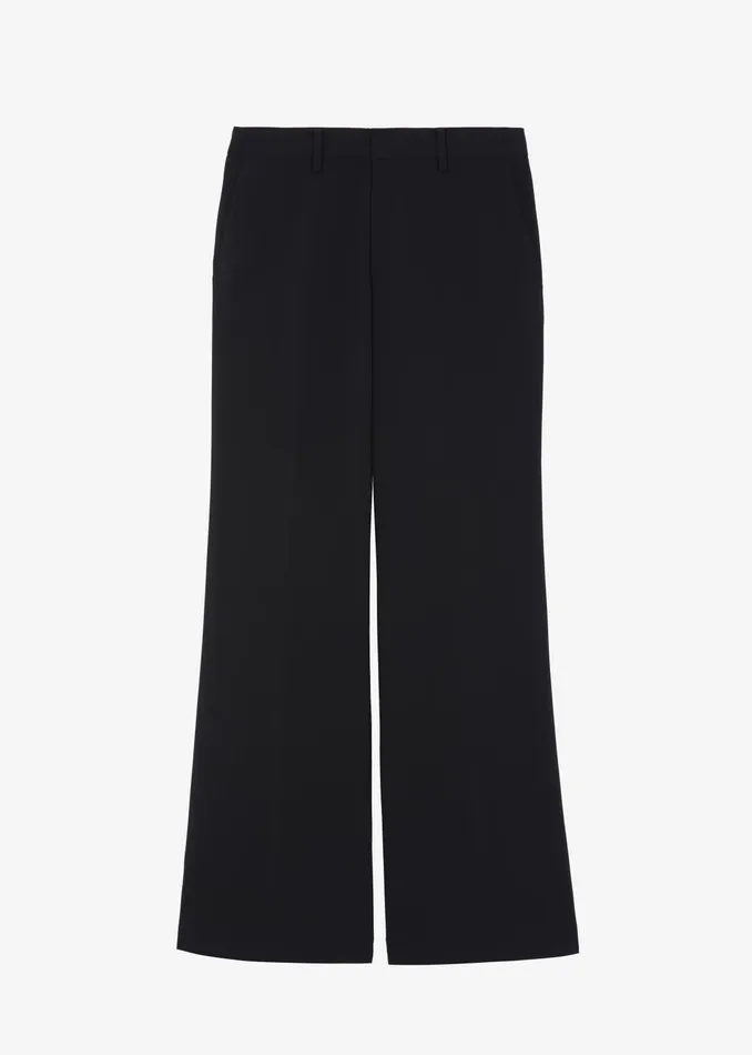 The Frankie Shop Bottoms Katie Flared Pants 8211 Black 8211 Women