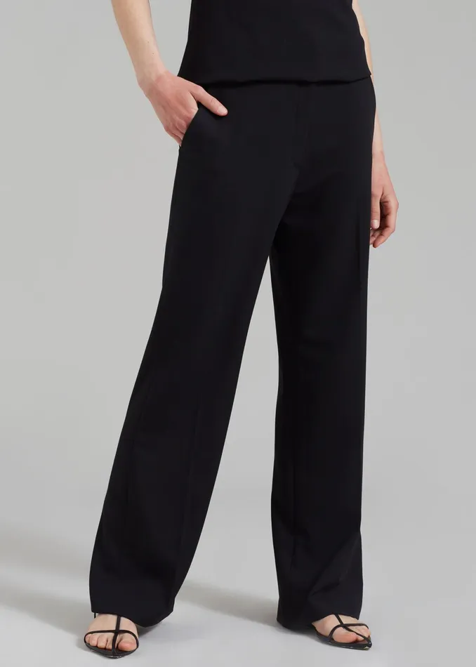 The Frankie Shop Bottoms Kit Trousers 8211 Black 8211 Women