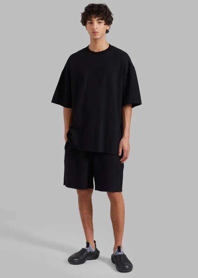 The Frankie Shop Bottoms Mason Sweatshorts 8211 Black 8211 Men