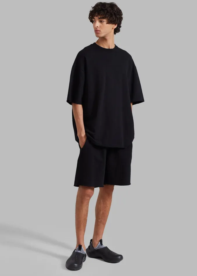 The Frankie Shop Bottoms Mason Sweatshorts 8211 Black 8211 Men