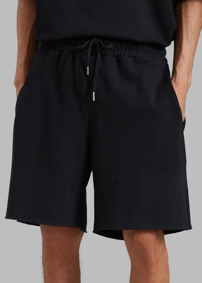 The Frankie Shop Bottoms Mason Sweatshorts 8211 Black 8211 Men