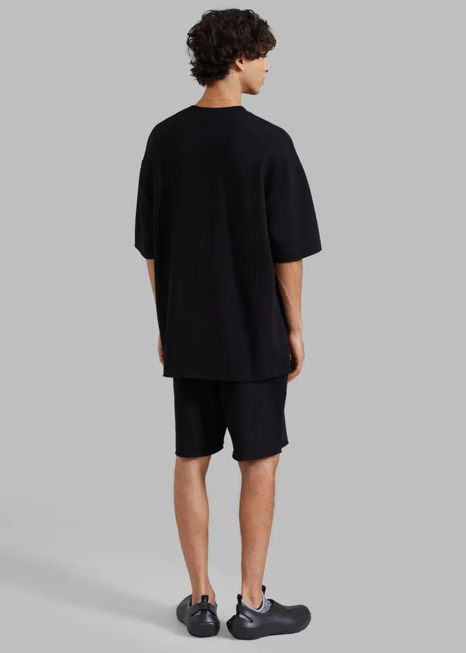 The Frankie Shop Bottoms Mason Sweatshorts 8211 Black 8211 Men
