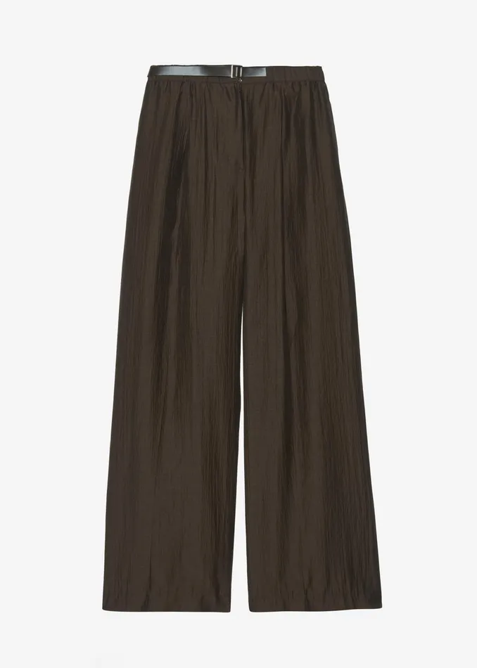 The Frankie Shop Bottoms Selene Trousers 8211 Chocolate 8211 Women