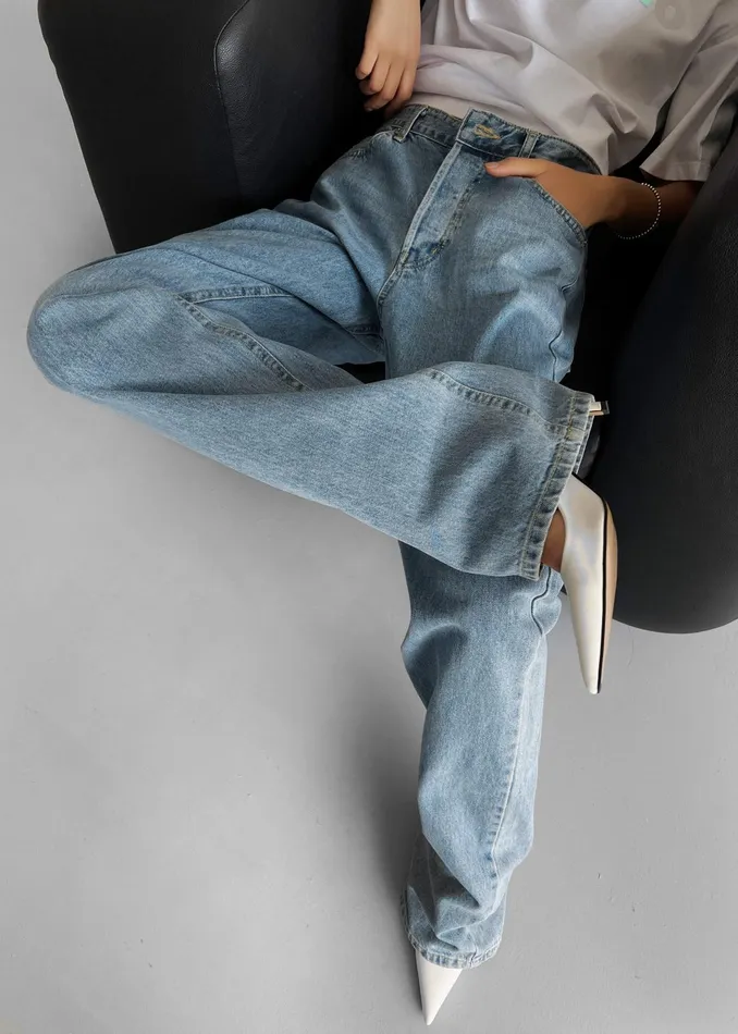 The Frankie Shop Bottoms Susanna Jeans 8211 Light Wash 8211 Women