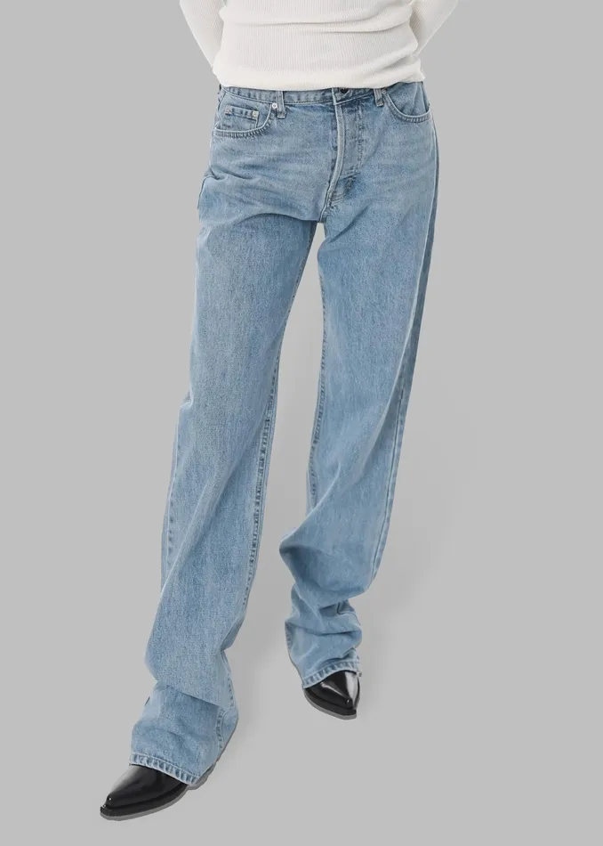 The Frankie Shop Bottoms Susanna Jeans 8211 Light Wash 8211 Women