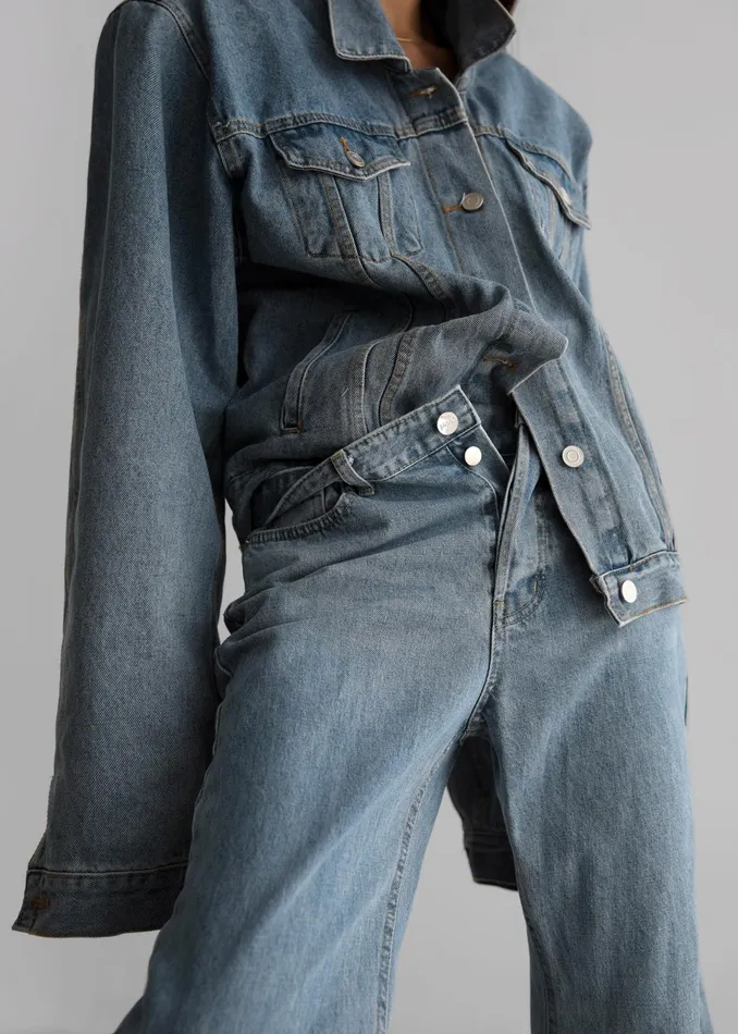 The Frankie Shop Bottoms Susanna Jeans 8211 Light Wash 8211 Women