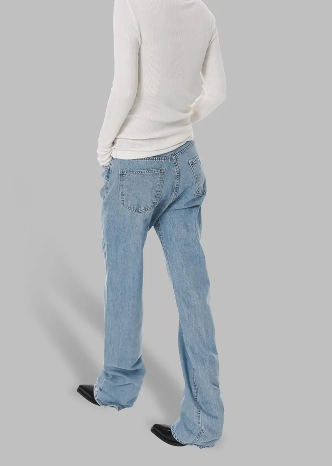 The Frankie Shop Bottoms Susanna Jeans 8211 Light Wash 8211 Women