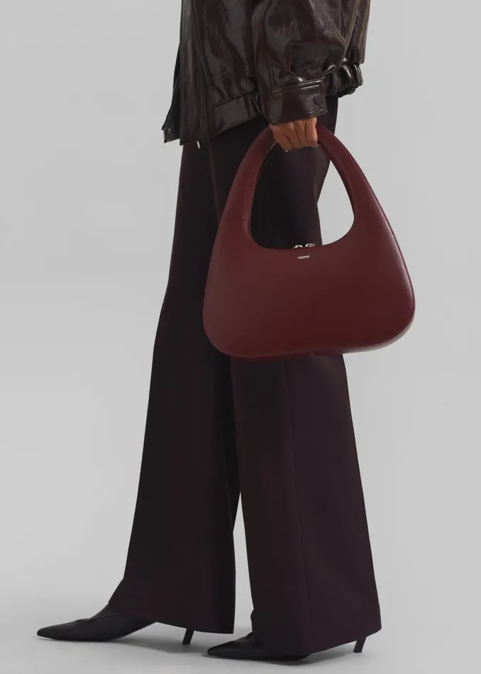 The Frankie Shop Coperni Large Baguette Swipe Bag 8211 Red 8211 Women