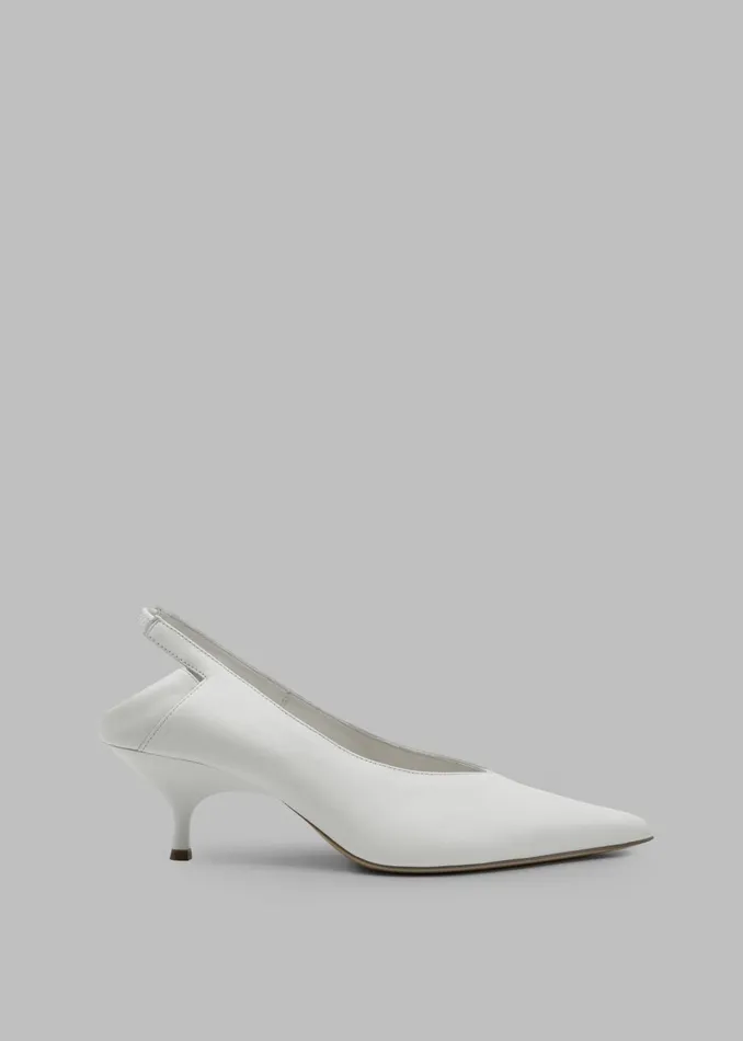 The Frankie Shop Gia Borghini X Heidi Bivens Heloise Heels 8211 Oyster 8211 Women