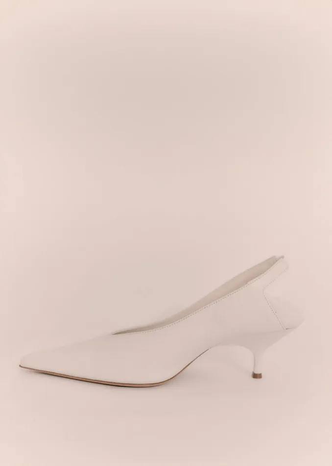 The Frankie Shop Gia Borghini X Heidi Bivens Heloise Heels 8211 Oyster 8211 Women