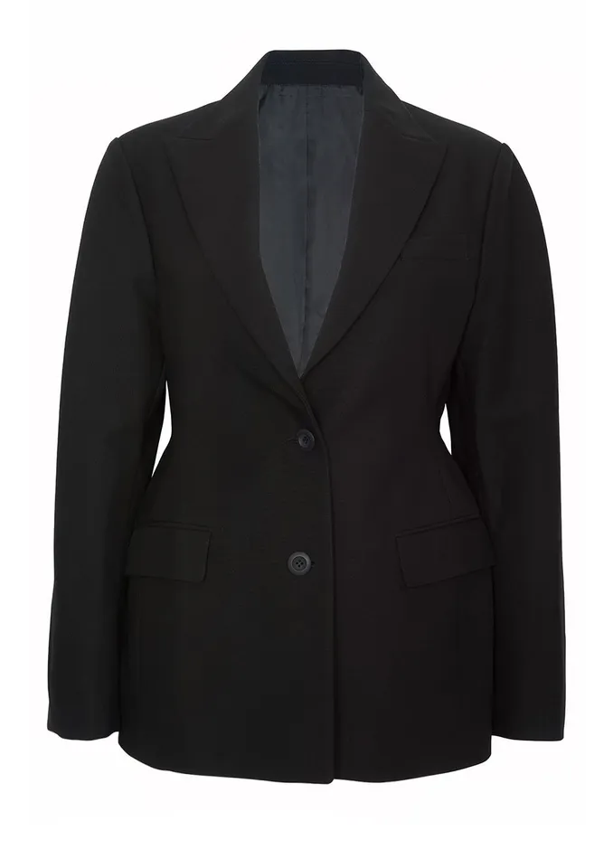 The Frankie Shop Outerwear Colette Hourglass Blazer 8211 Black 8211 Women