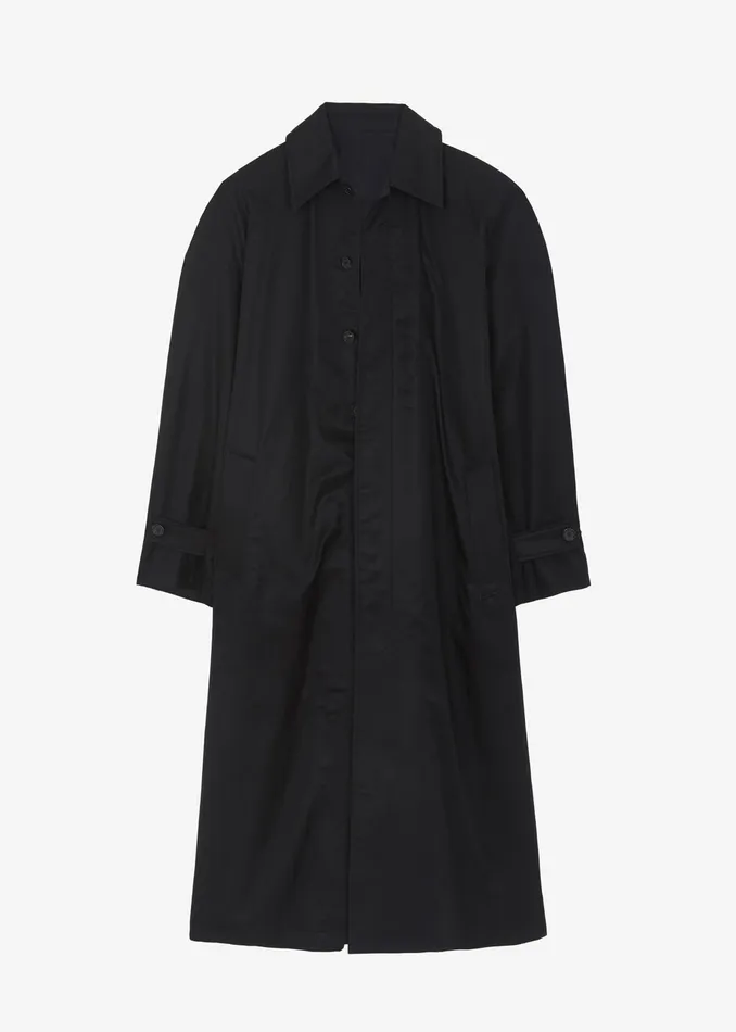 The Frankie Shop Outerwear Decima Trench Coat 8211 Black 8211 Women