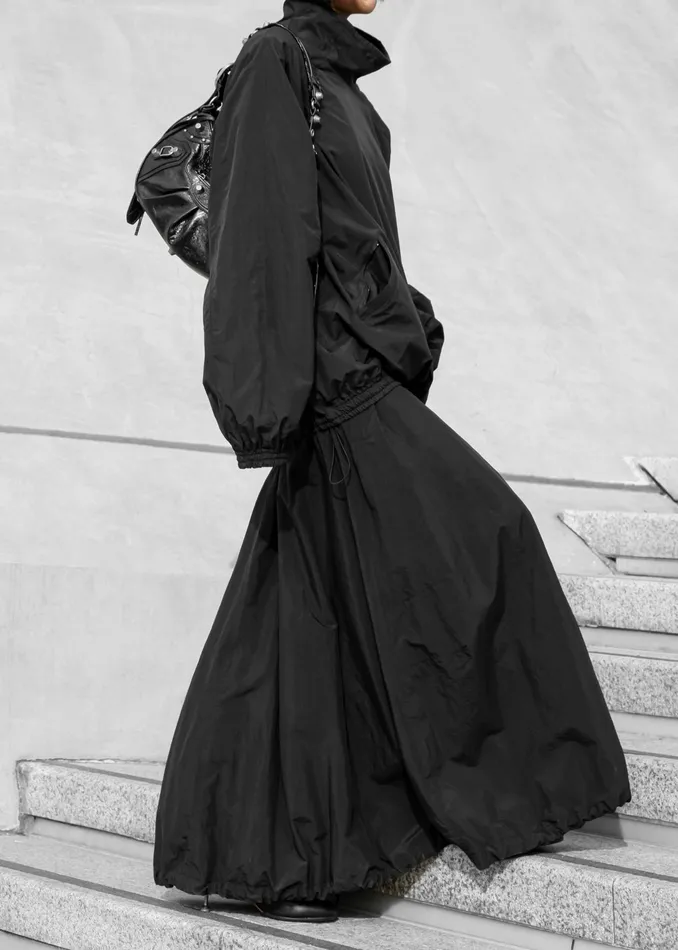 The Frankie Shop Outerwear Doyle Mockneck Anorak 8211 Black 8211 Women