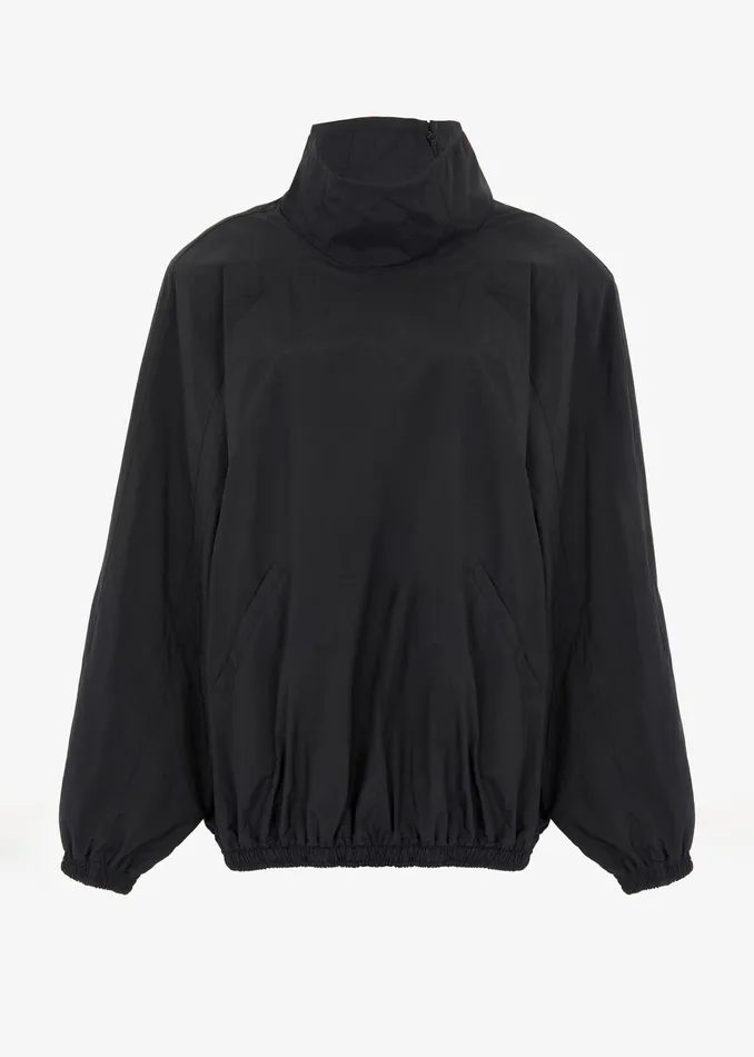 The Frankie Shop Outerwear Doyle Mockneck Anorak 8211 Black 8211 Women