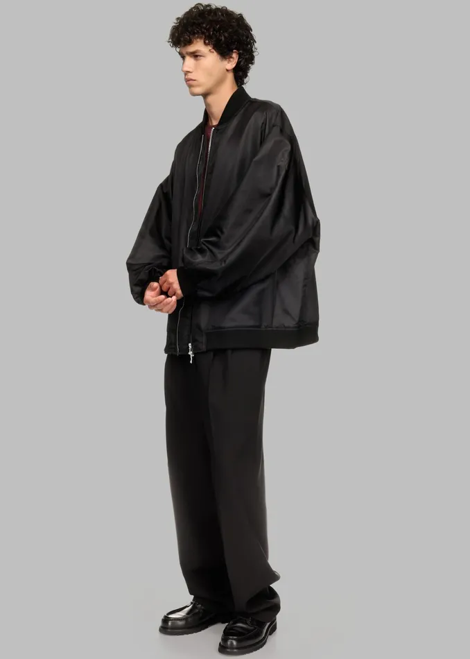 The Frankie Shop Outerwear Lawrence Bomber Jacket X Barbie 8211 Black 8211 MenWomen