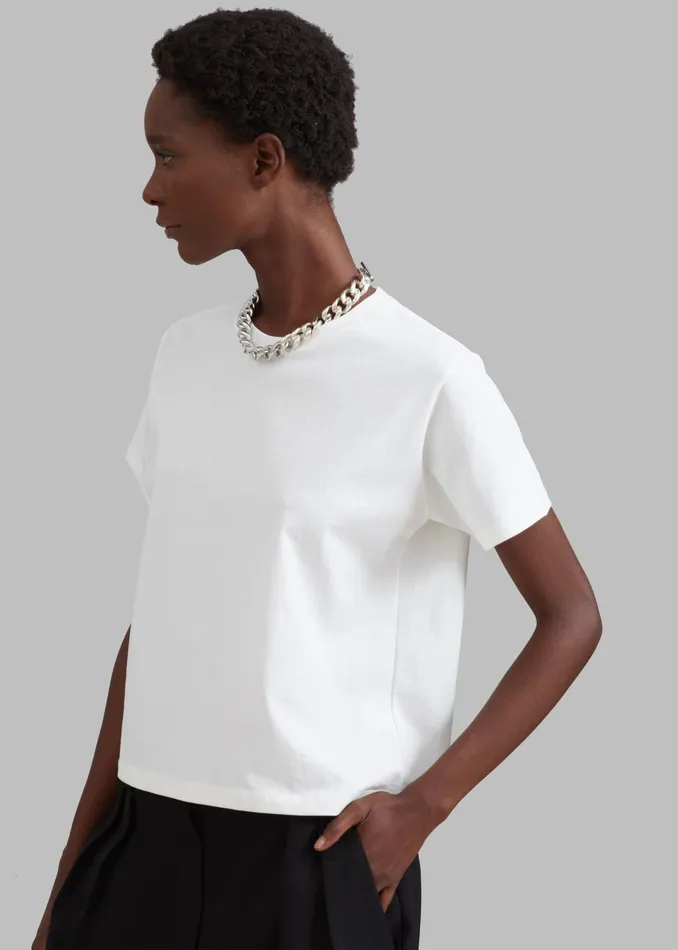 The Frankie Shop Tops Athens Tee 8211 White 8211 Women