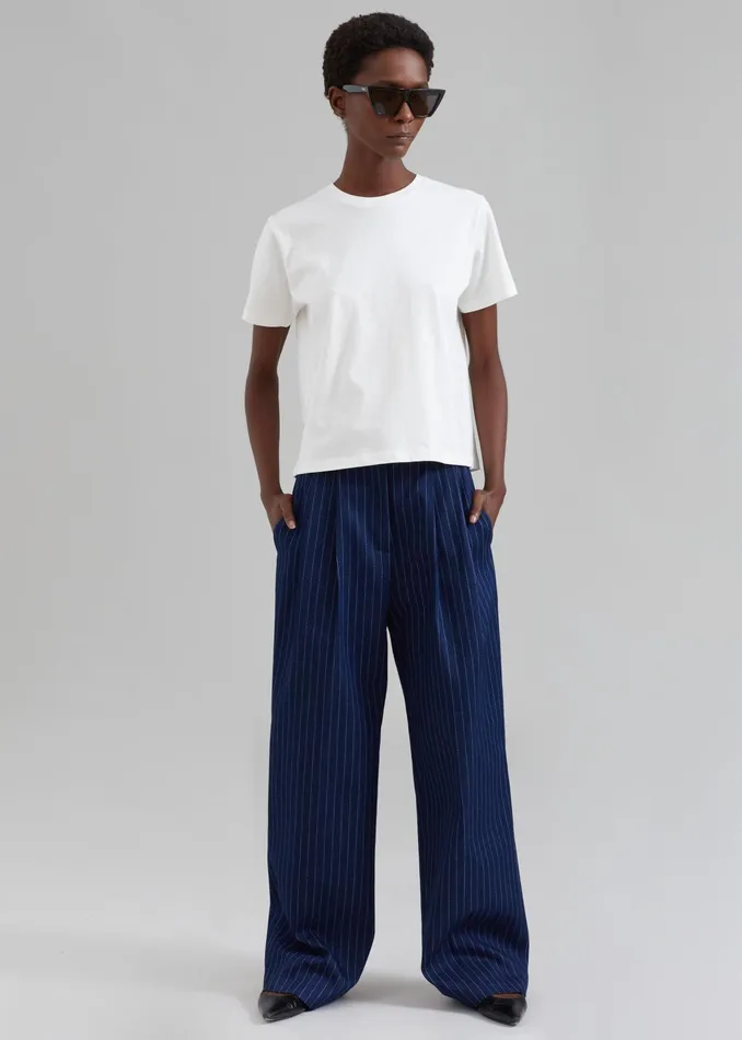 The Frankie Shop Tops Athens Tee 8211 White 8211 Women